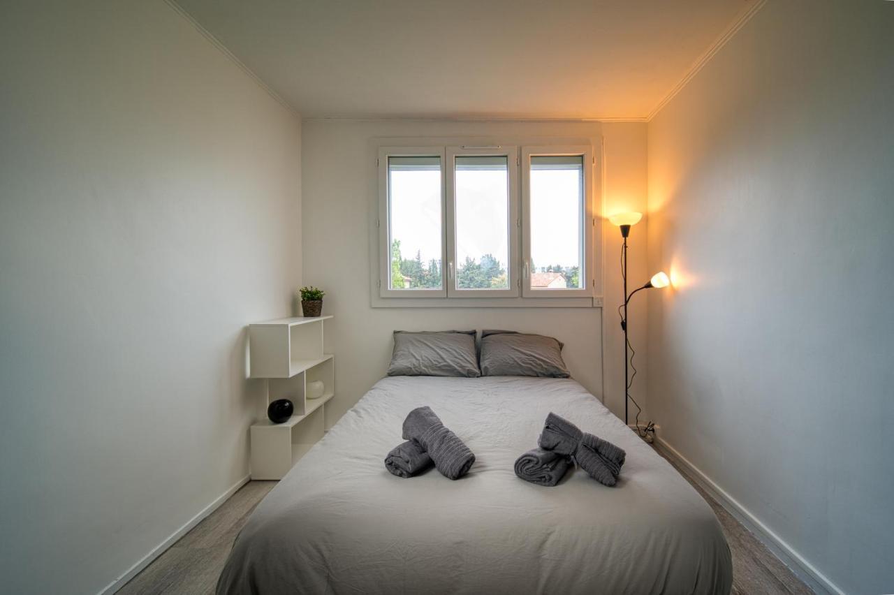 Appartement tout équipé parking balcon 2 chambres Marsiglia Esterno foto